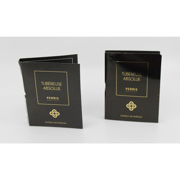 Set of 2 NEW PERRIS Monte Carlo TUBEREUSE ABSOLUE EXTRAIT de Parfum Sample 2 ml - Picture 1 of 4